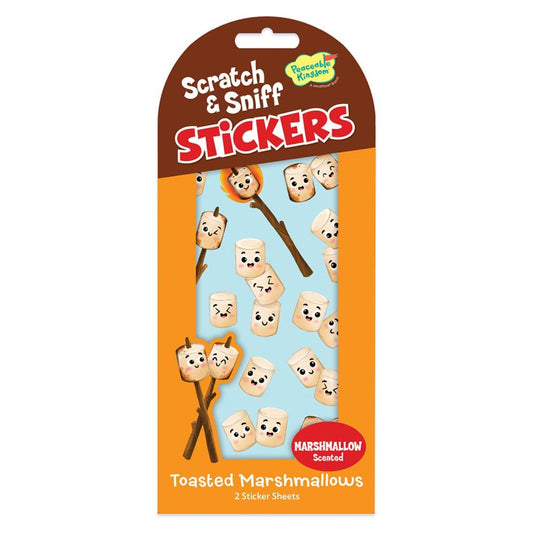 Marshmallow Sticker Scratch & Sniff S'Mores