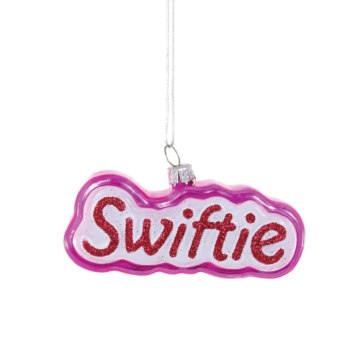 Swiftie Glass Ornament