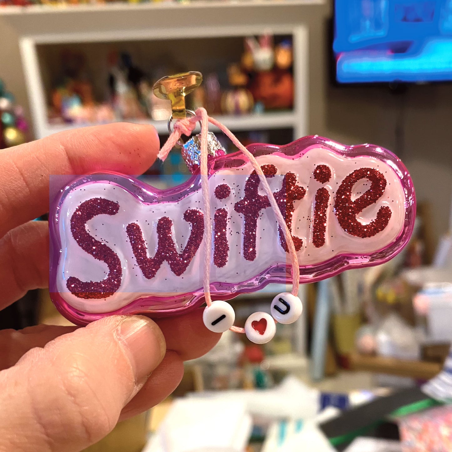 Swiftie Glass Ornament