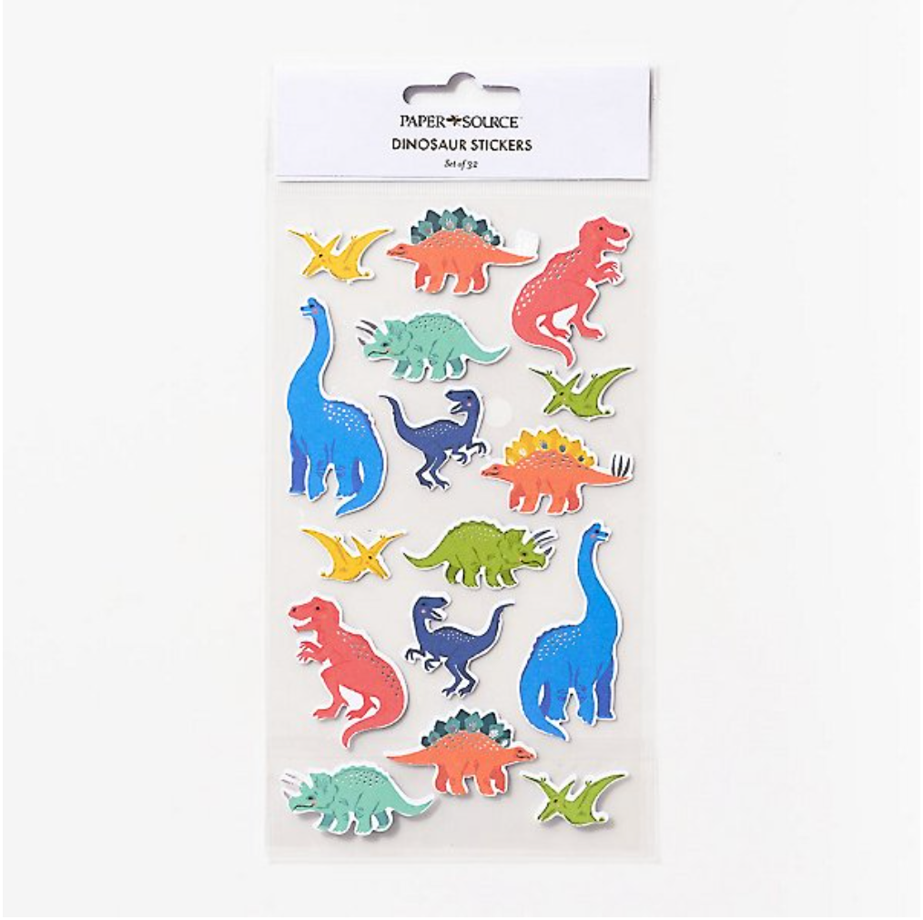 Dinosaur Colorful Stickers