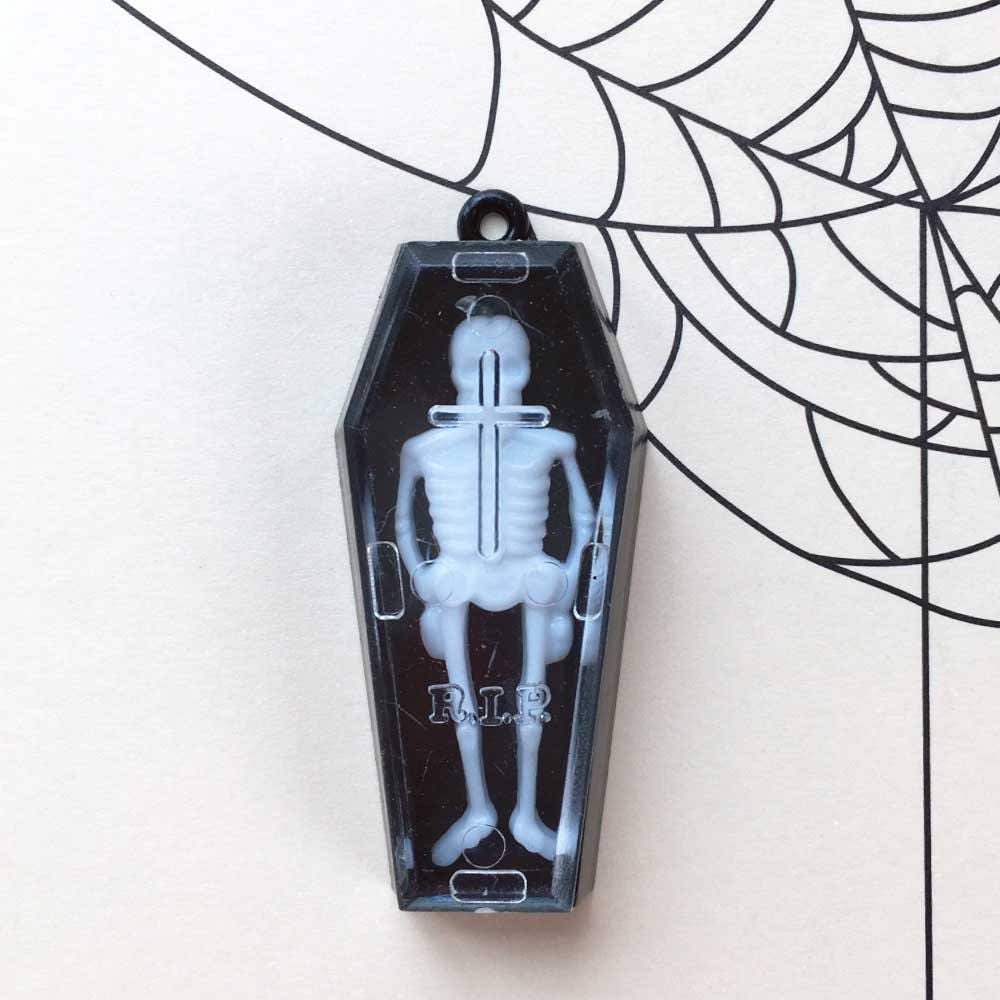 Skeleton in Coffin Pendants (3)