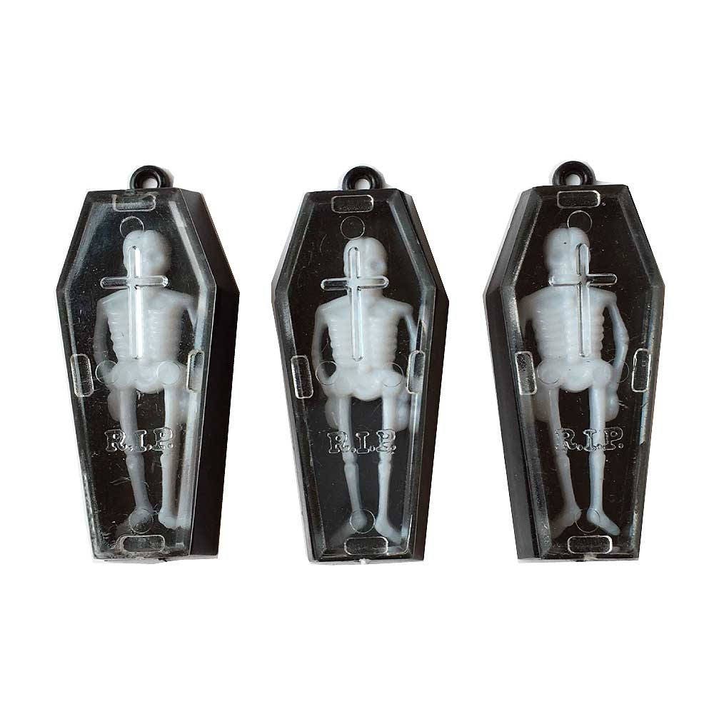 Skeleton in Coffin Pendants (3)