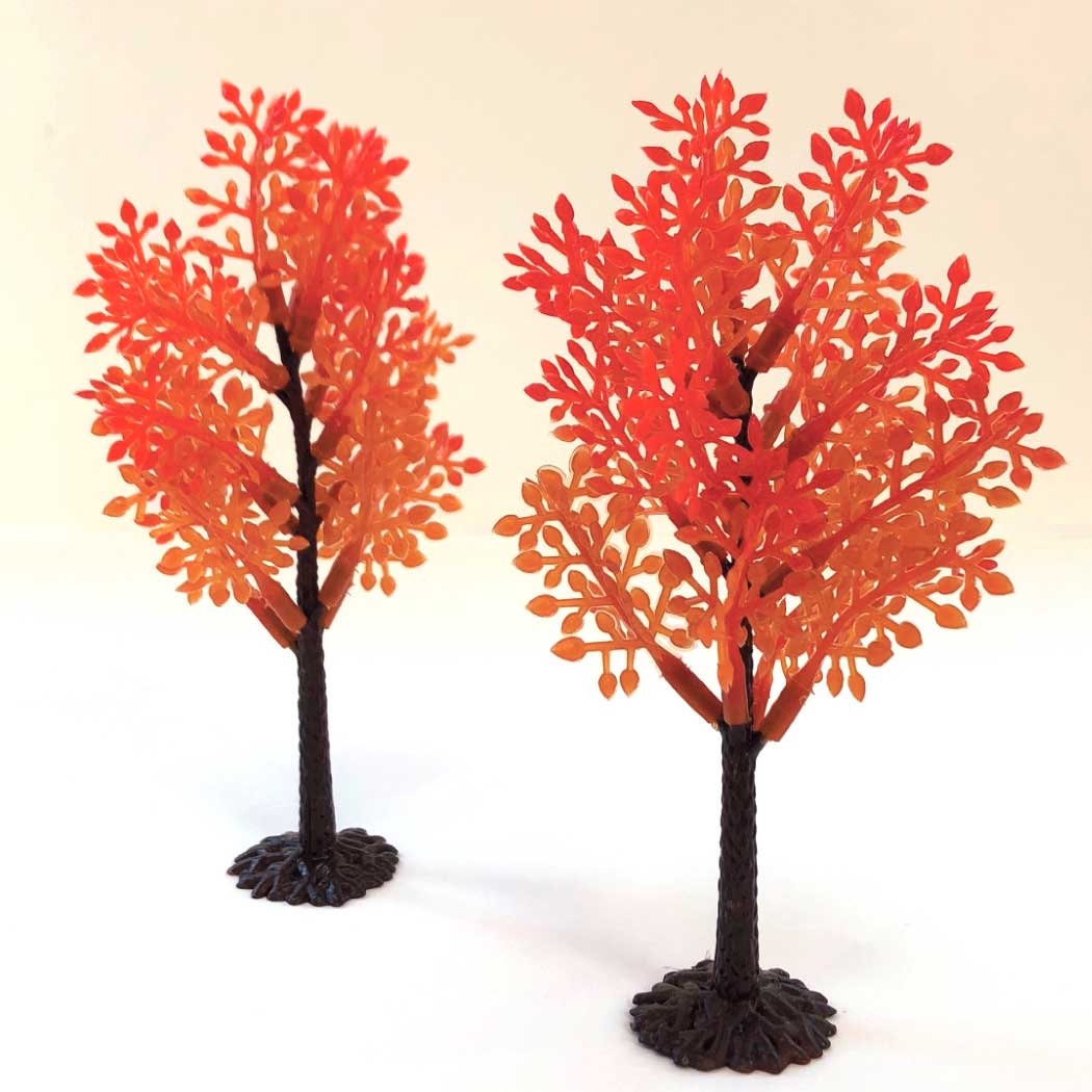 Fall Trees Cake Toppers (6)