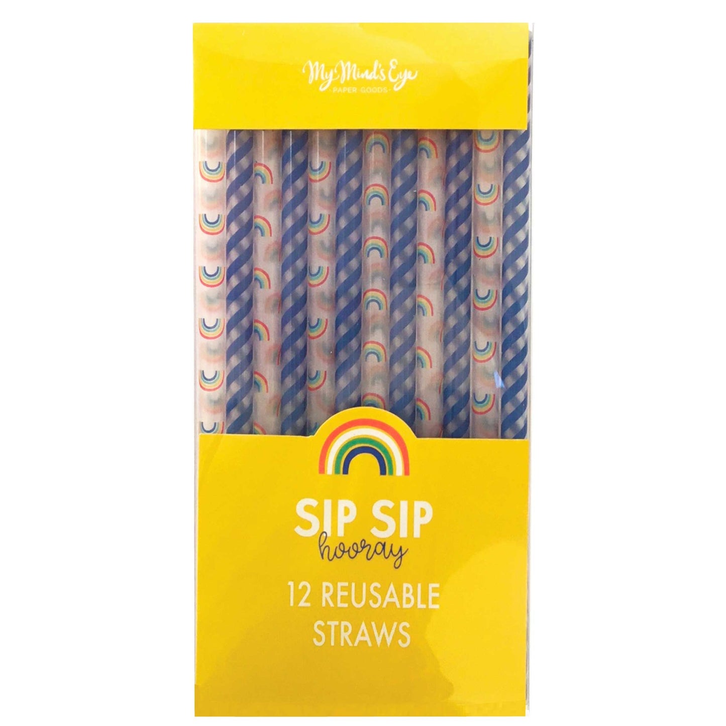 Rainbow Reusable Straws