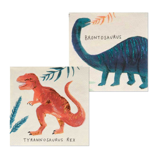 Dinosaur Kingdom small napkins