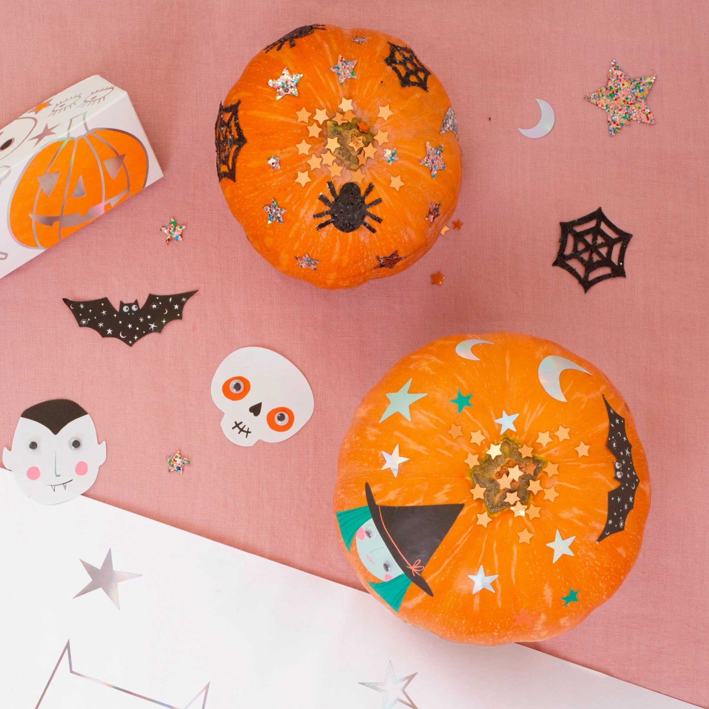 Glitter Halloween Sticker Sheets