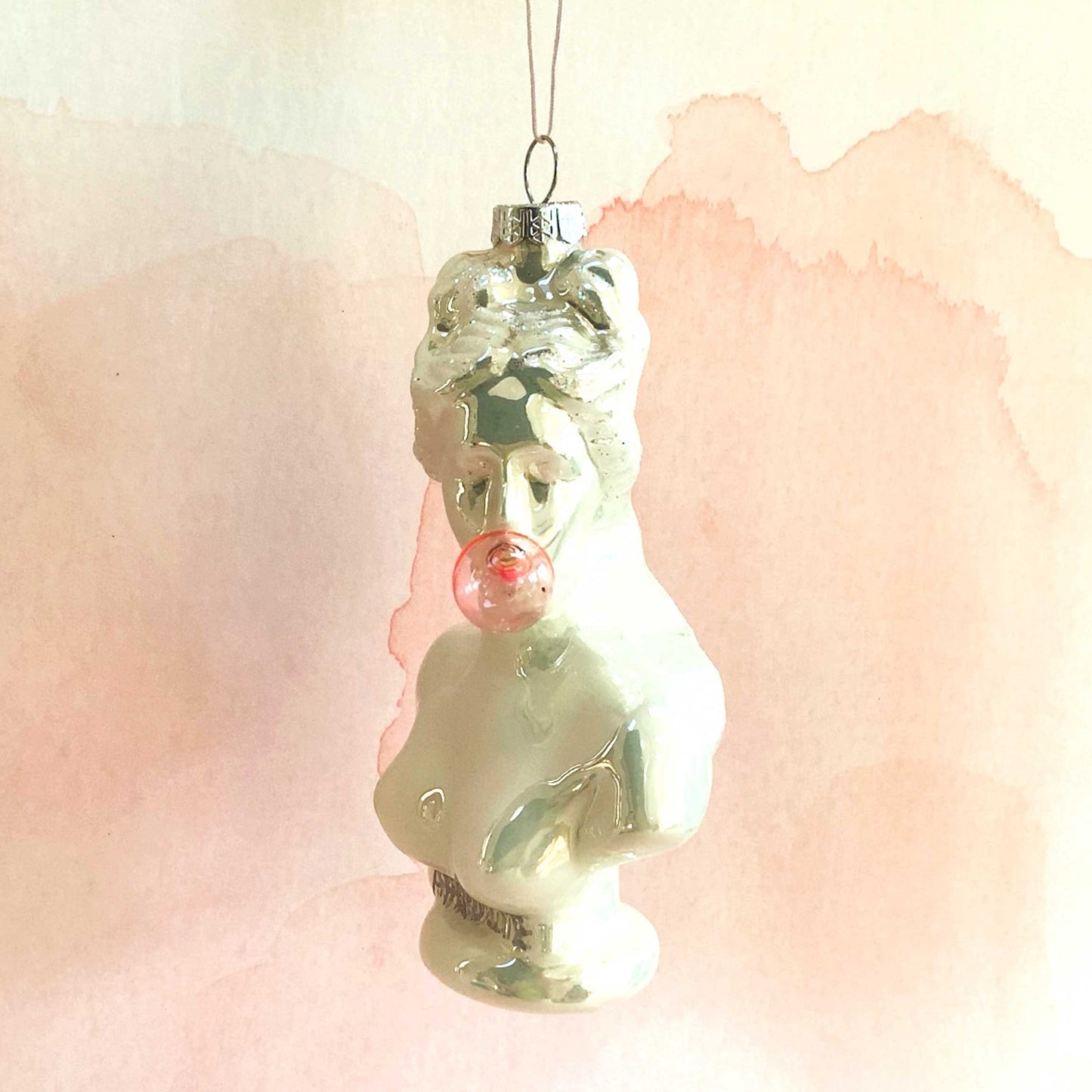 Aphrodite Large Classical Bust Bubble Gum Ornament