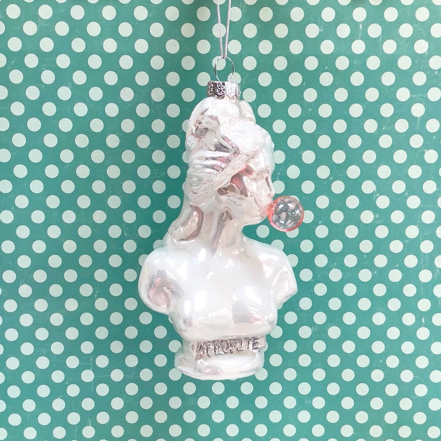 Aphrodite Large Classical Bust Bubble Gum Ornament