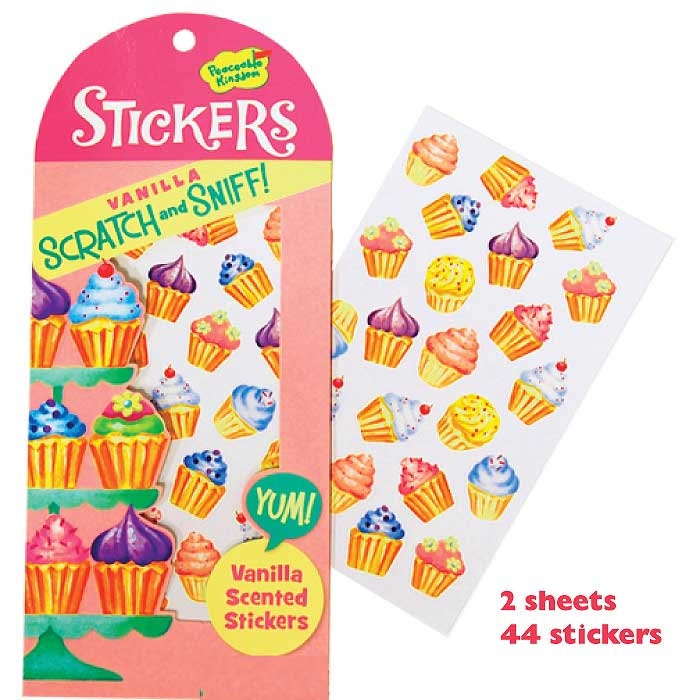 Vanilla Scratch and Sniff Stickers